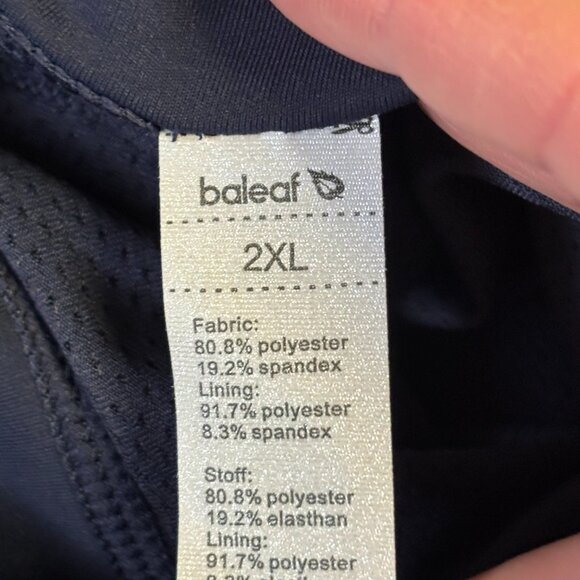 Baleaf Laureate Drawstring Knee-length Skort 2xl - Navy - Picture 4 of 4